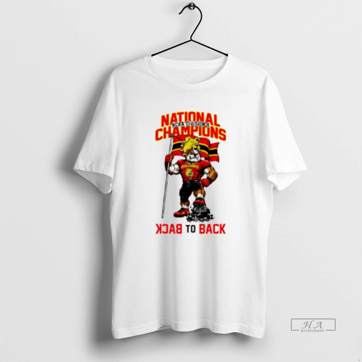 Official Ferris State Bulldogs Ncaa Division Ii Champions 2025