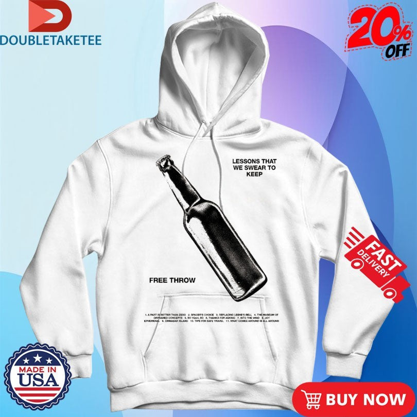Official Free Throw Lessons That We Swear To Keep Bottle Shirts Unisex , , , Long Sleeve Tee