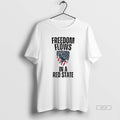 Official Freedom Flows In A Red State
