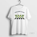 Official Frogs Against Fascism Portland Frog Abolish Ice Mens White Tee