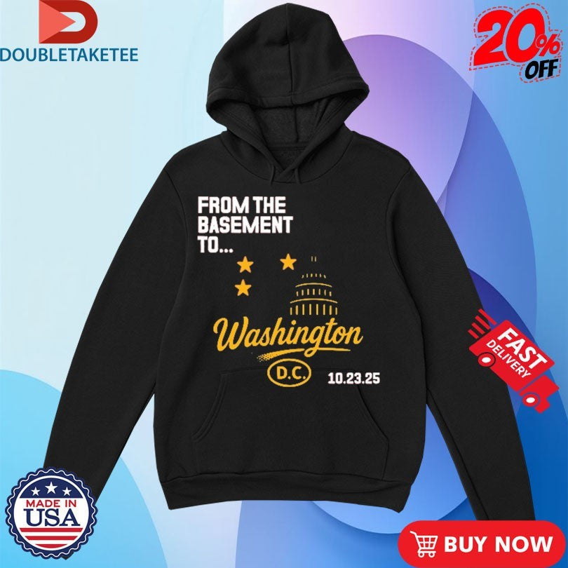 Official From The Basement To Yard Washington DC Shirts Unisex , , , Long Sleeve Tee