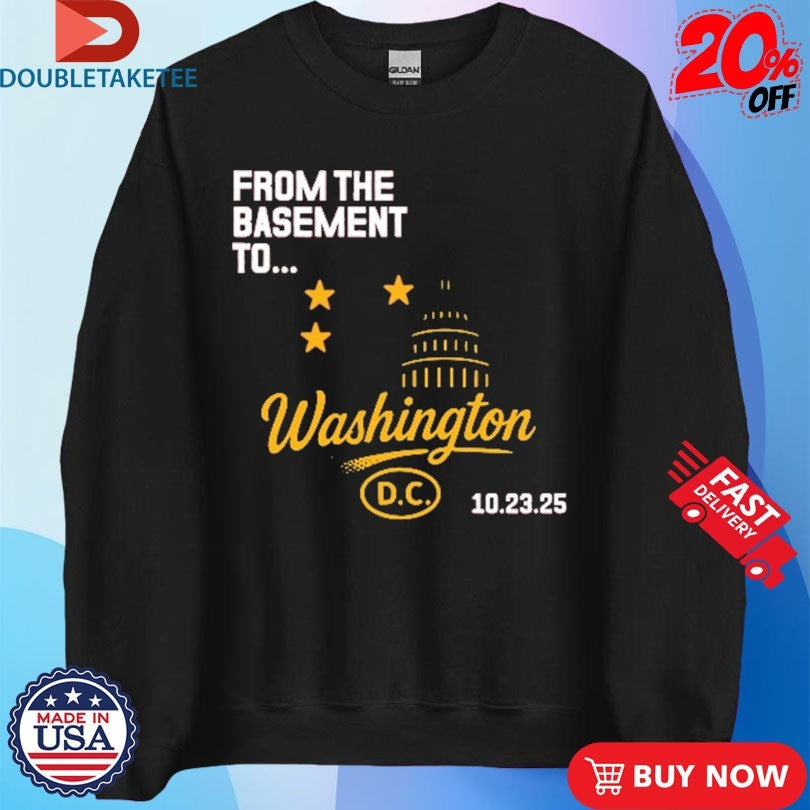 Official From The Basement To Yard Washington DC Shirts Unisex , , , Long Sleeve Tee