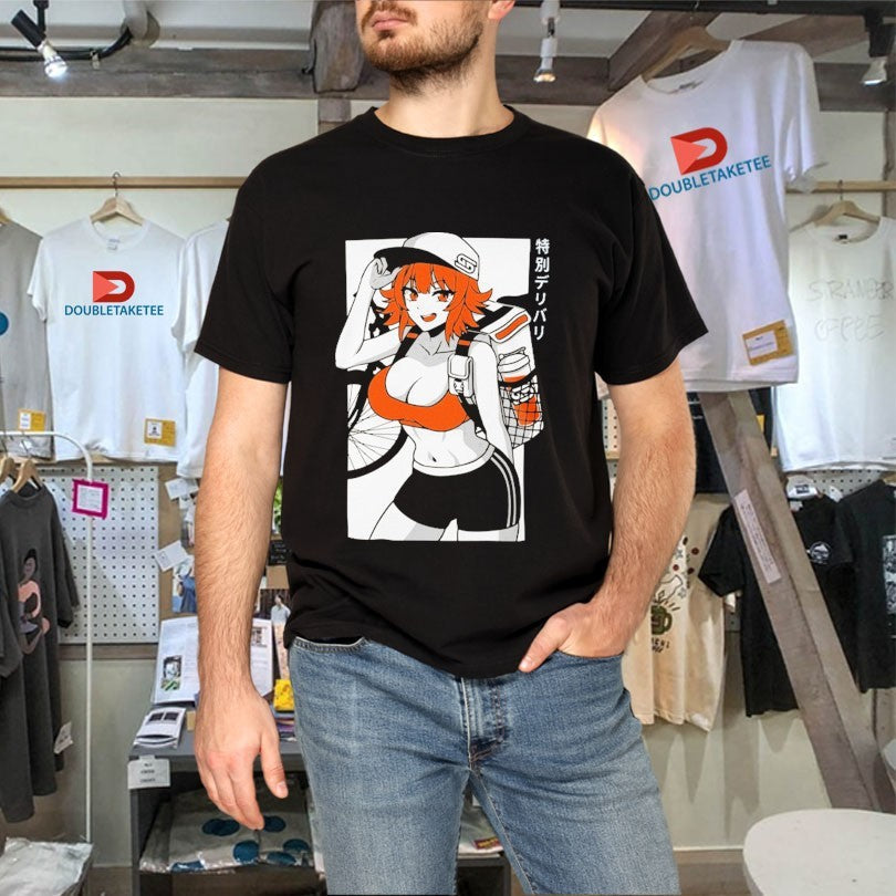 Official Gamer Supps Waifu S4.7 Delivery Girl Shirts Unisex , , , Long Sleeve Tee
