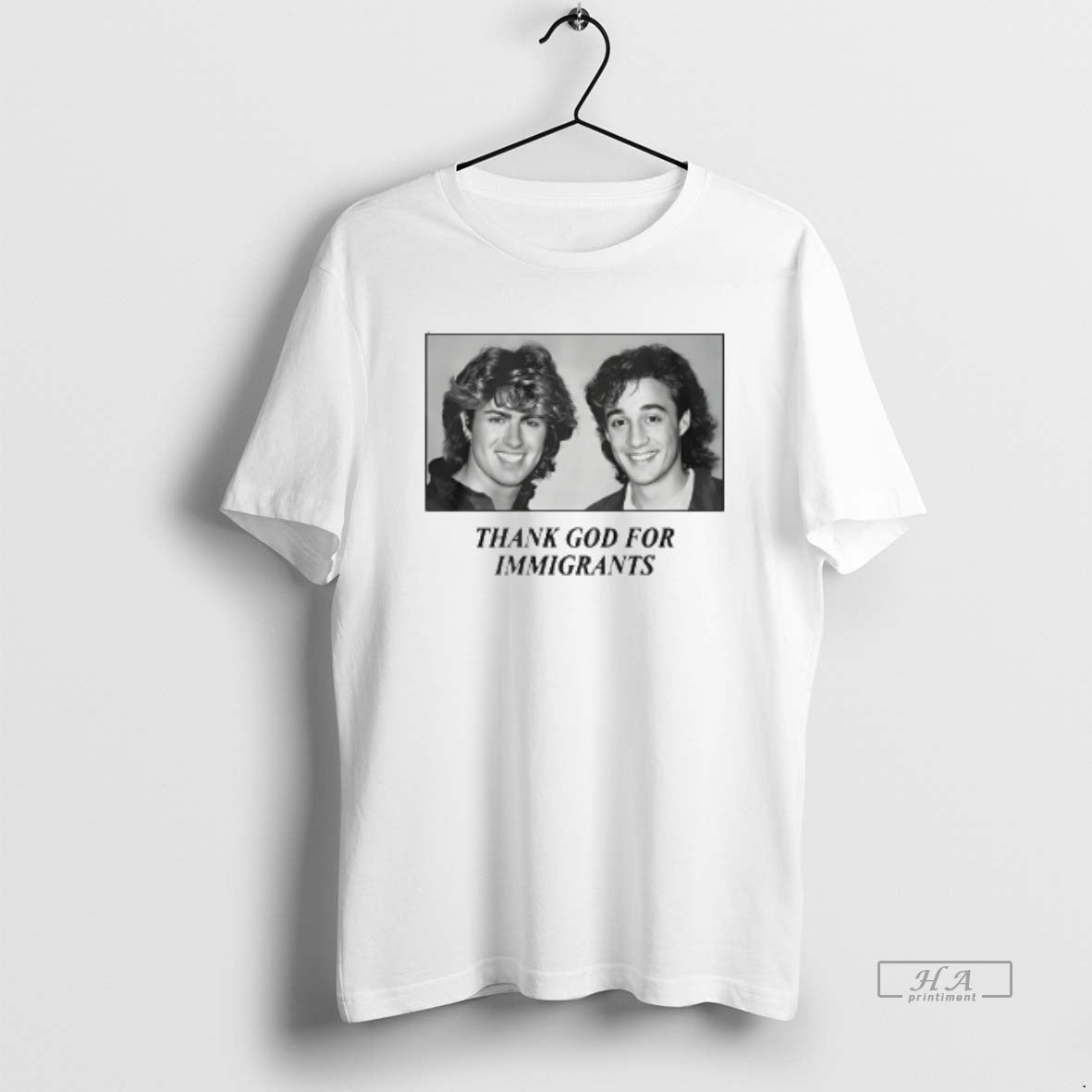 Official George Michael And Andrew Ridgeley Wham Thank God For Immigrants