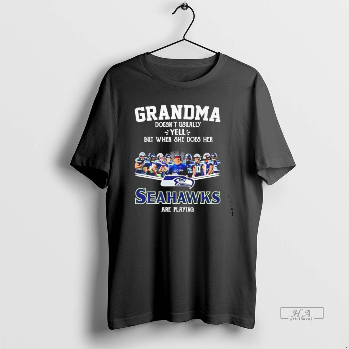 Official Grandma Doesnt Usually Yell But When She Does Her Seahawks