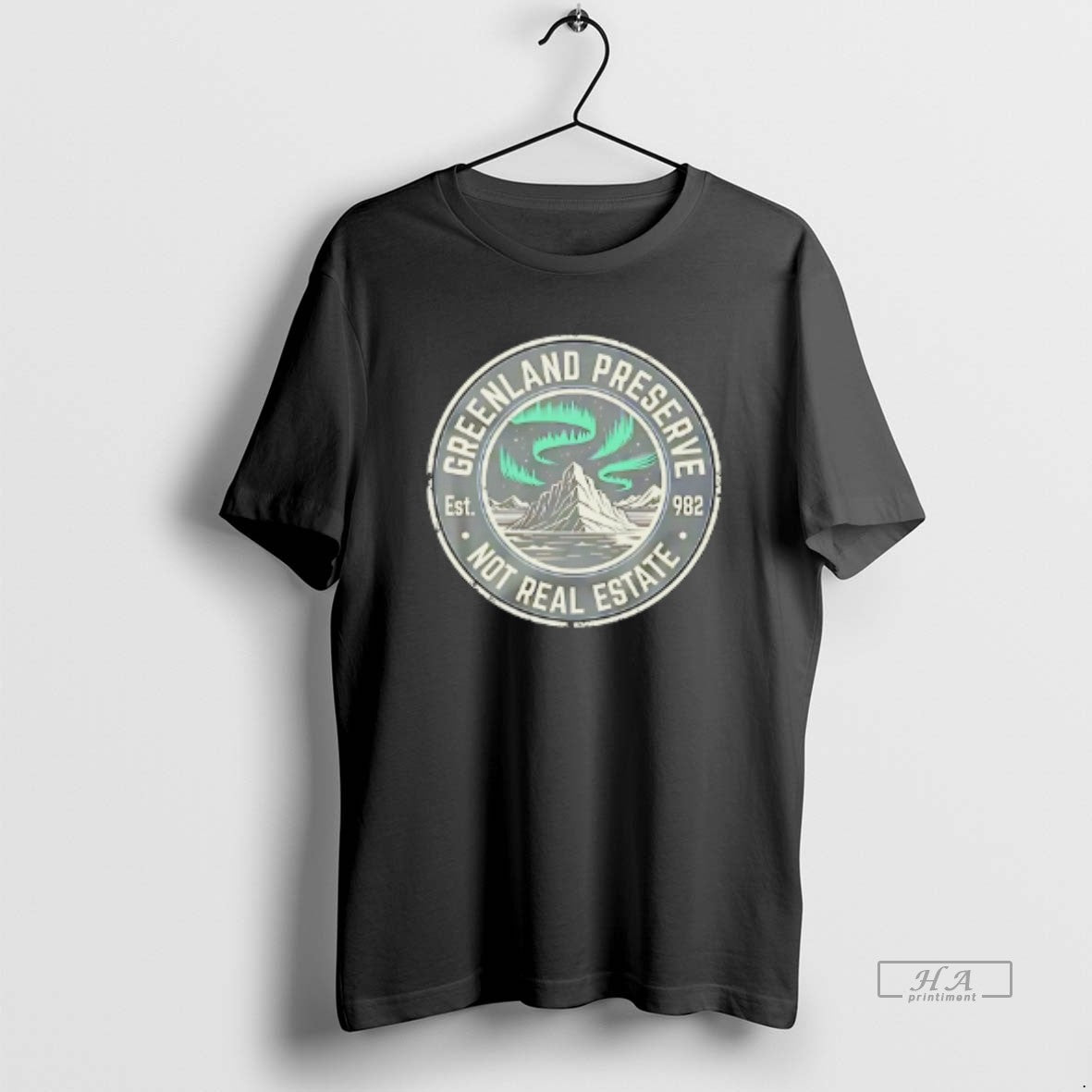 Official Greenland Preserve Not Real Estate Logo