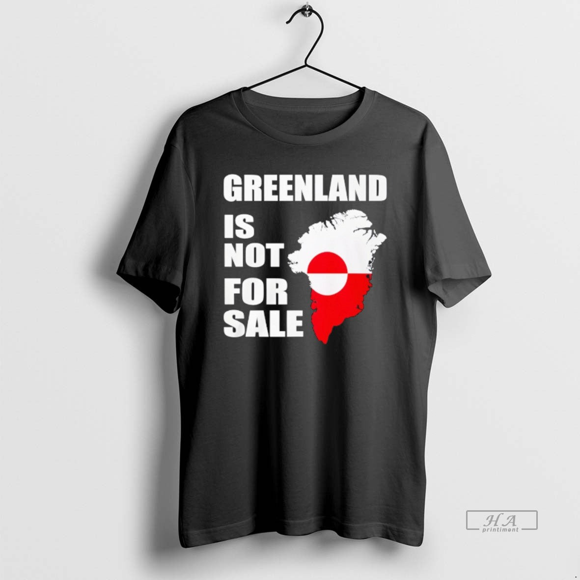 Official Greenland Is Not For Sale Map Flags