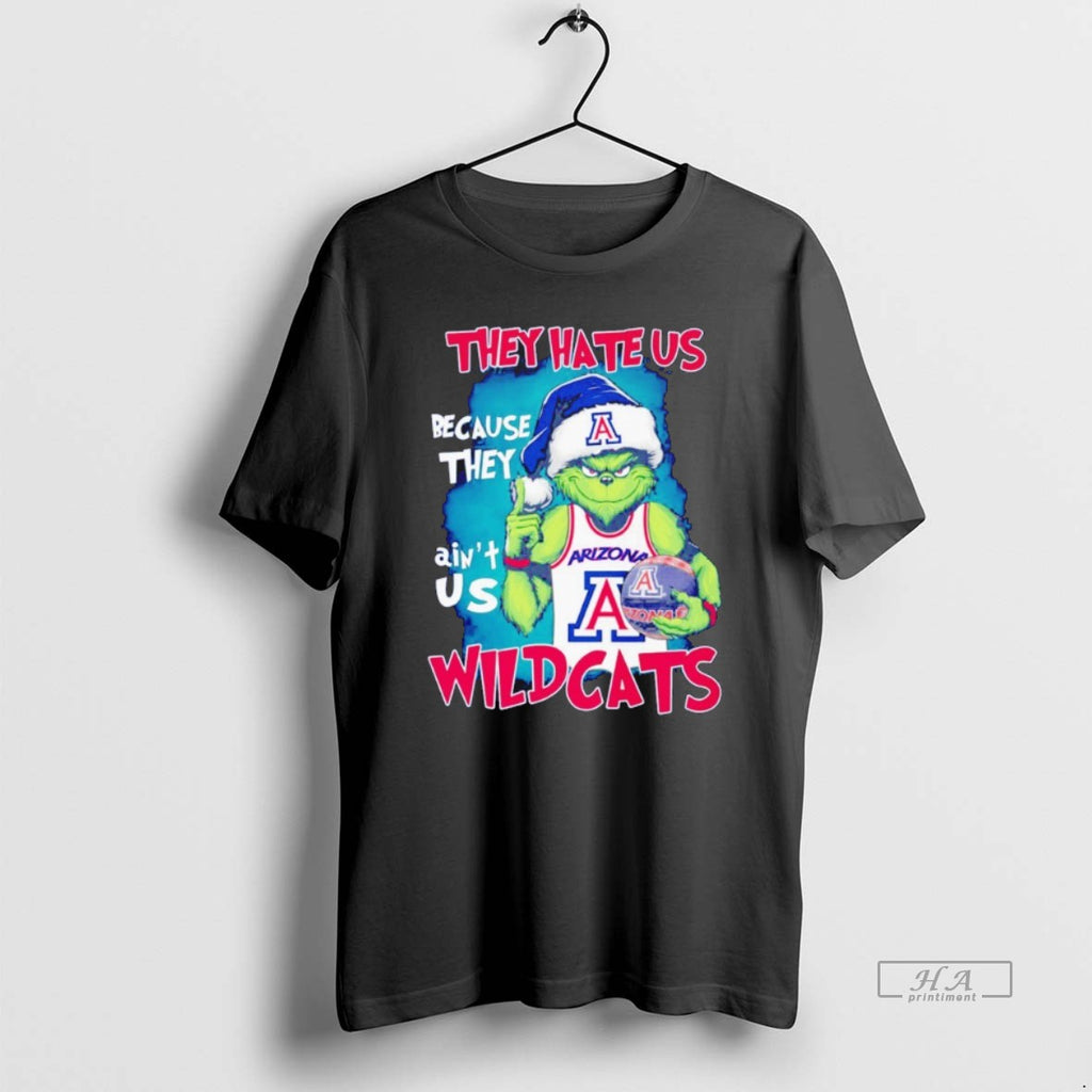 Official Grinch They Hate Us Because They Aint Us Arizona Wildcats