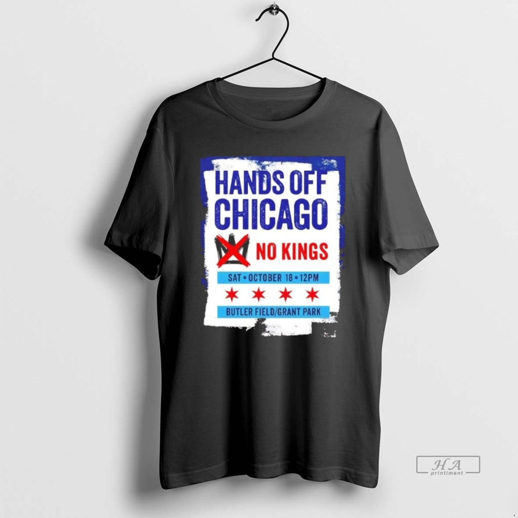 Official Hands Off Chicago No Kings