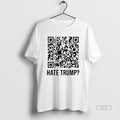 Official Hate Trump Gives Middle Finger Qr Code