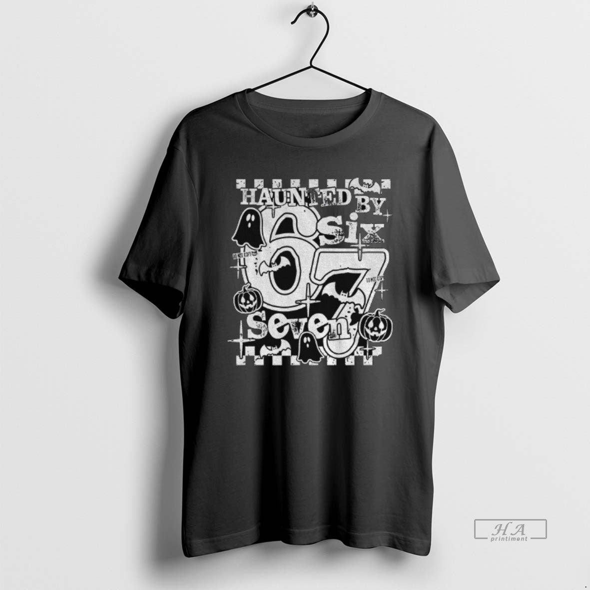 Official Haunted By 67 Six Seven Spooky Halloween 2025