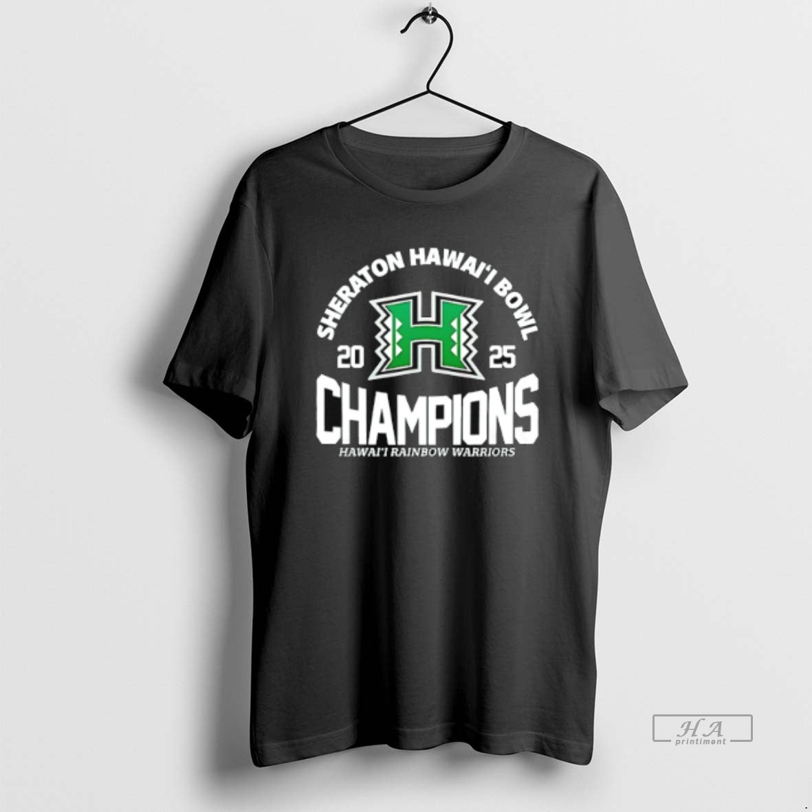 Official Hawaii Rainbow Warriors 2025 Hawai Bowl Champions