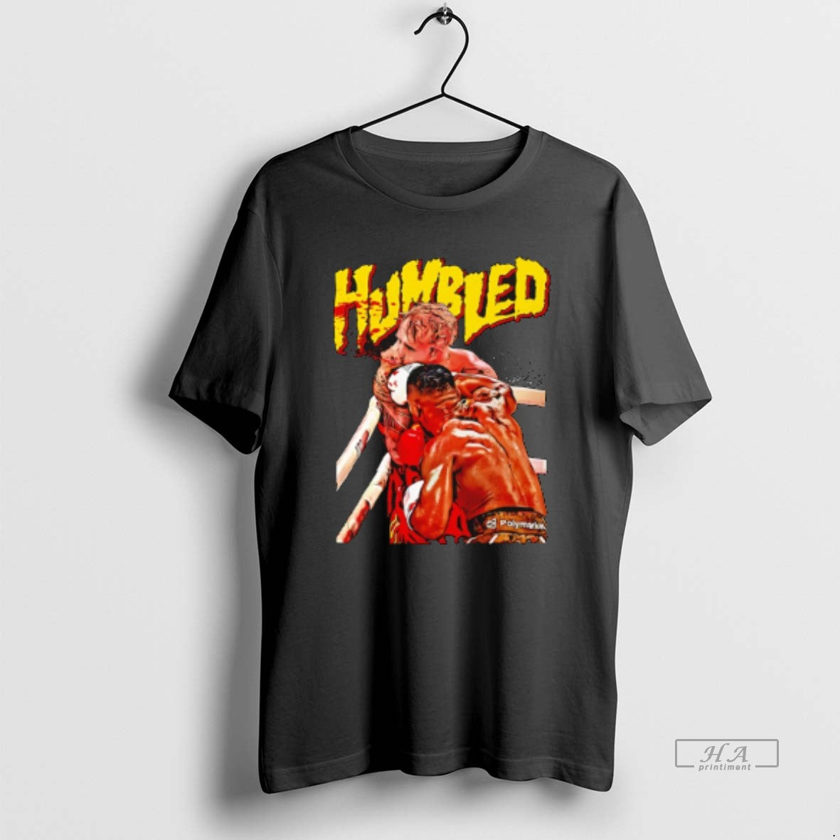 Official Humbled Anthony Joshua Ko Jake Paul Graphic
