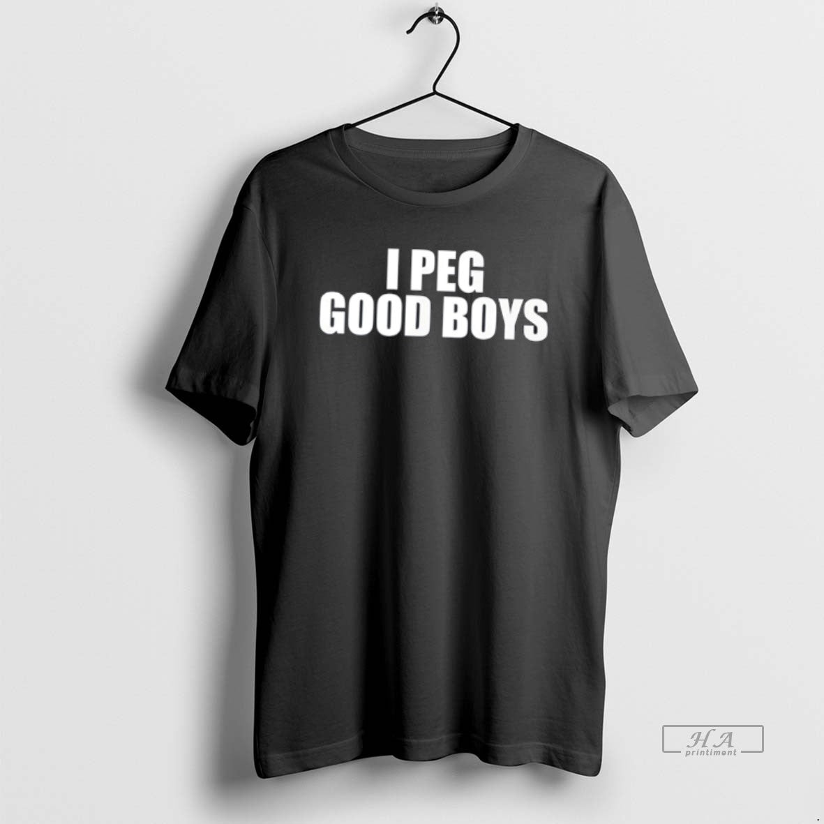 Official I Peg Good Boys Text Tee