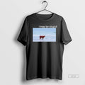 Official I May Be Stupid Cow On Beach Meme