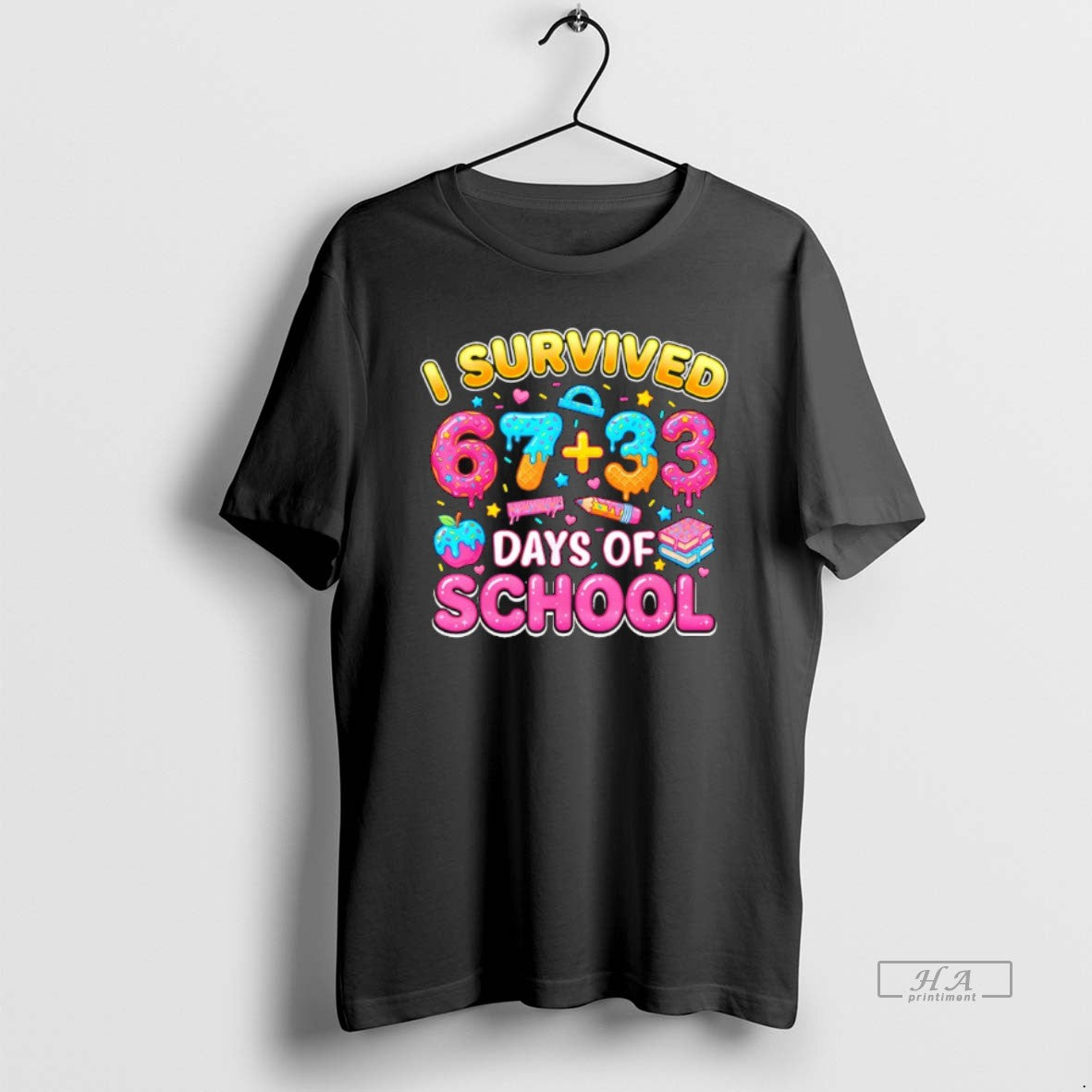 Official I Survived 67 33 Days Of School 100 Days Teachers Kids Boys