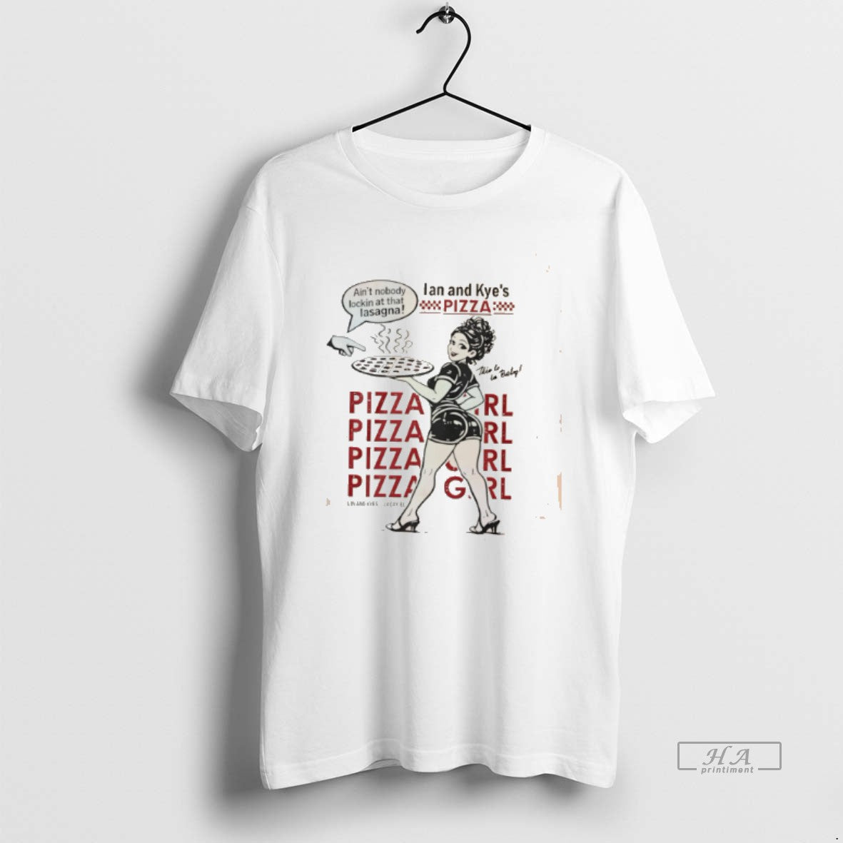Official Ian And Kyes Pizza Girl Tee