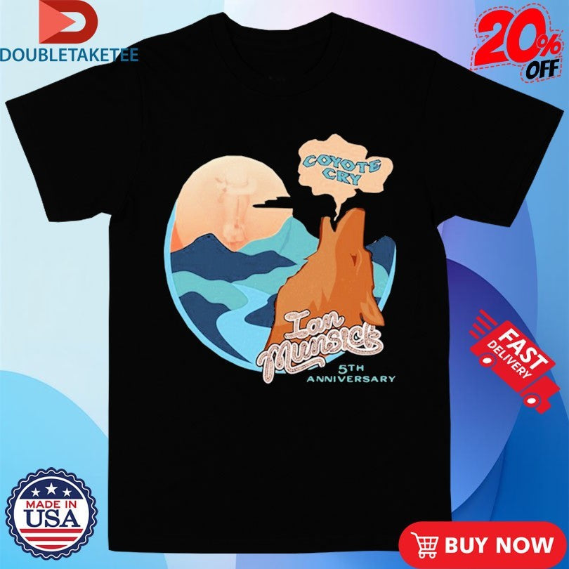 Official Ian Munsick Coyote Cry 5th Anniversary Shirts Unisex , , , Long Sleeve Tee