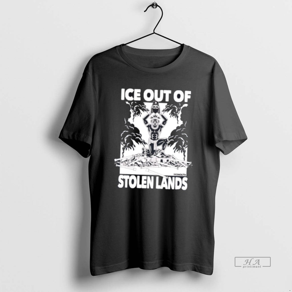 Official Ice Out Of Stolen Land Vintage Tee