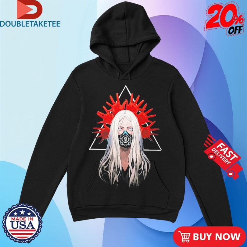 Official In This Moment Blackout Shirts Unisex , , , Long Sleeve Tee