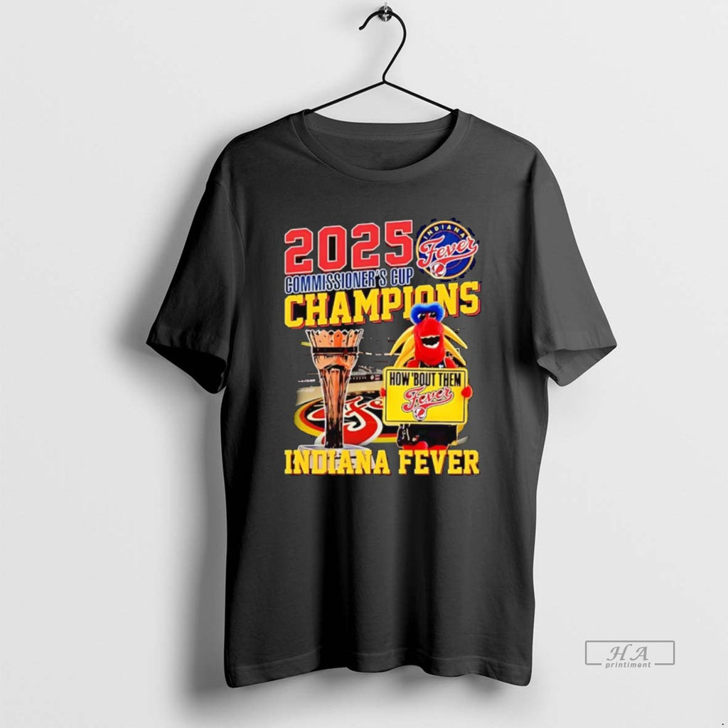 Official Indiana Fever 2025 Commissioners Cup Champions