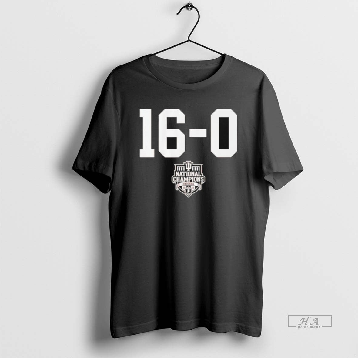 Official Indiana Football 16 0 2025 Cfp National Champions