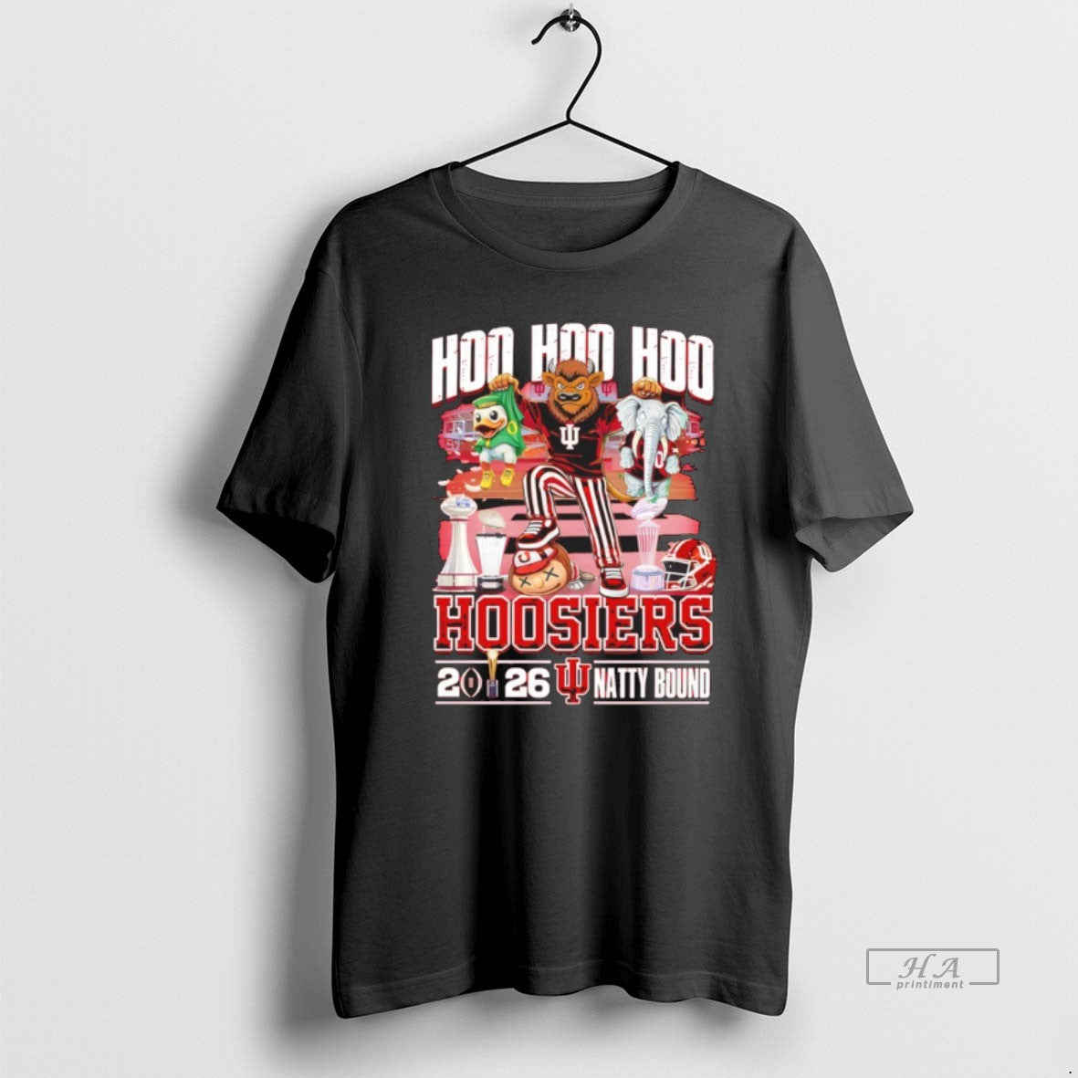 Official Indiana Hoosiers Hoo Hoo Hoo Hoosiers 2026 Natty Bound