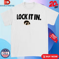 Official Iowa Hawkeyes Lock It In Shirts Unisex , , , Long Sleeve Tee