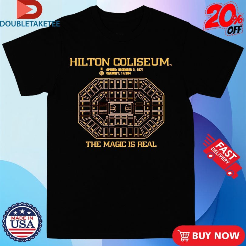 Official Iowa State Cyclones Hilton Coliseum Basketball The Magic Is Real Seating Chart Shirts