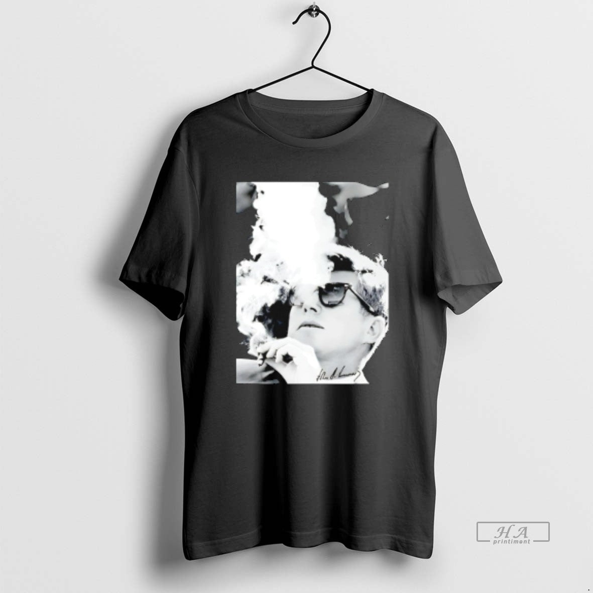 Official Jfk Smoke Graphic Signature