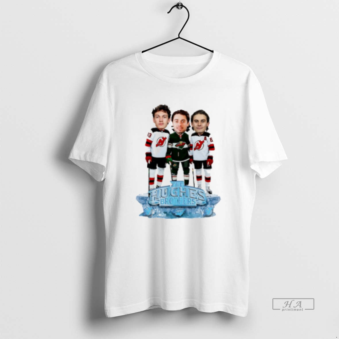 Official Jack Hughes Luke Hughes Quinn Hughes The Hughes Bowl Caricature