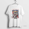 Official Jack Hughes Usa Hockey Anything For The Gold American Flag Vintage