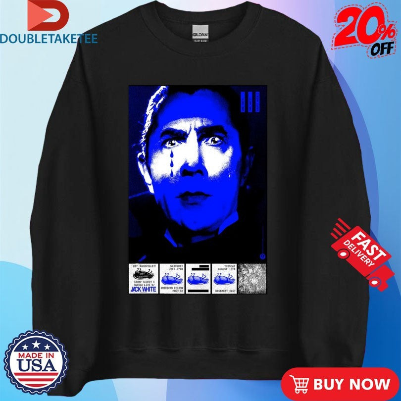 Official Jack White In Detroit MI On Nov 27 2025 Shirts Unisex , , , Long Sleeve Tee