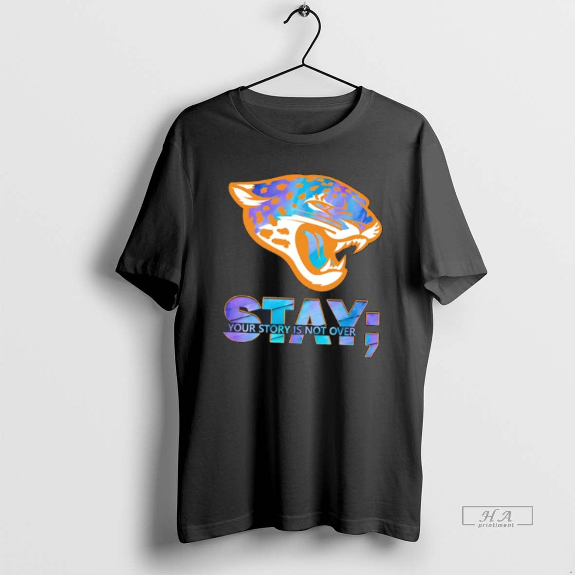 Official Jacksonville Jaguars Stay Your Story Is Not Over Tee