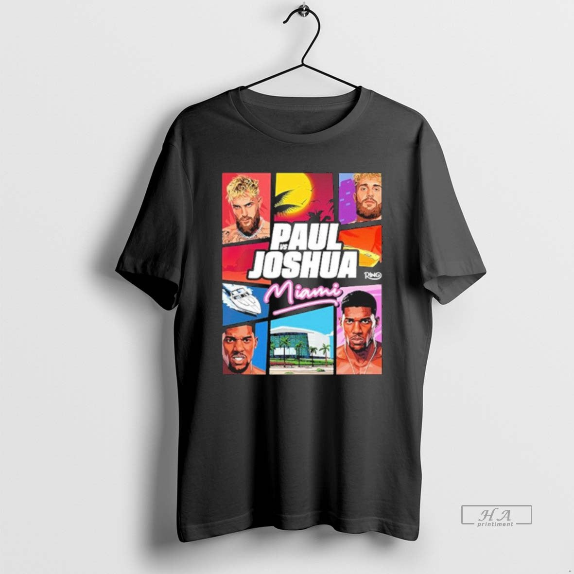 Official Jake Paul Vs Anthony Joshua Match Showdown Vice City In Miami