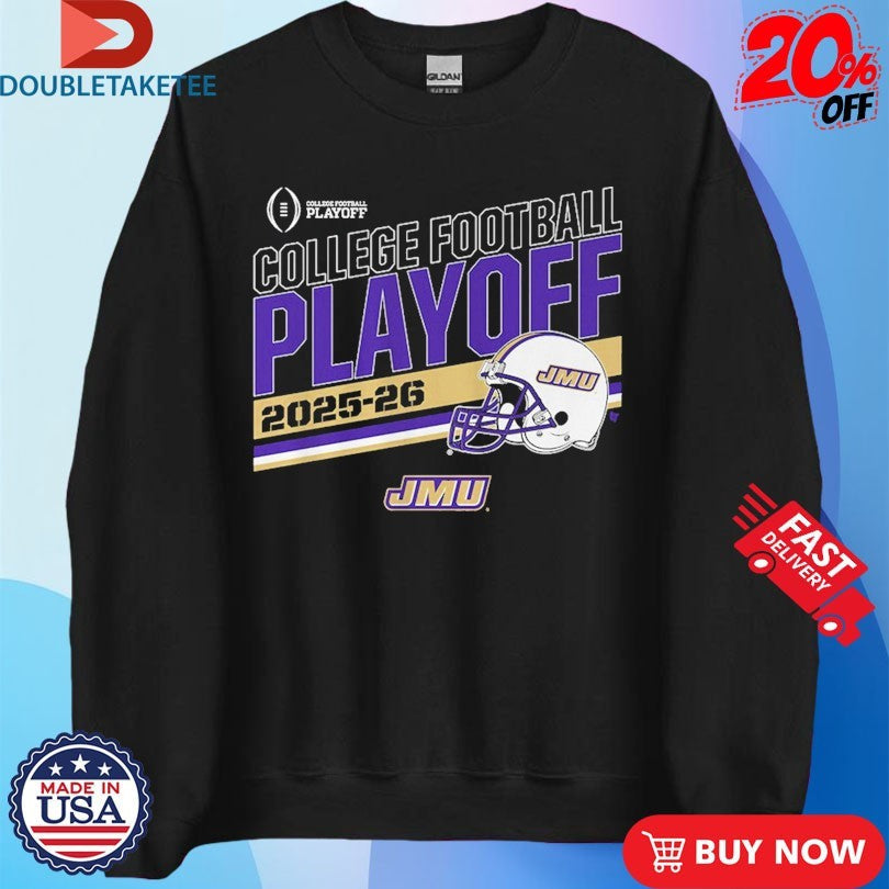 Official James Madison Dukes 2025-26 CFP Stripe Shirts Unisex , , , Long Sleeve Tee