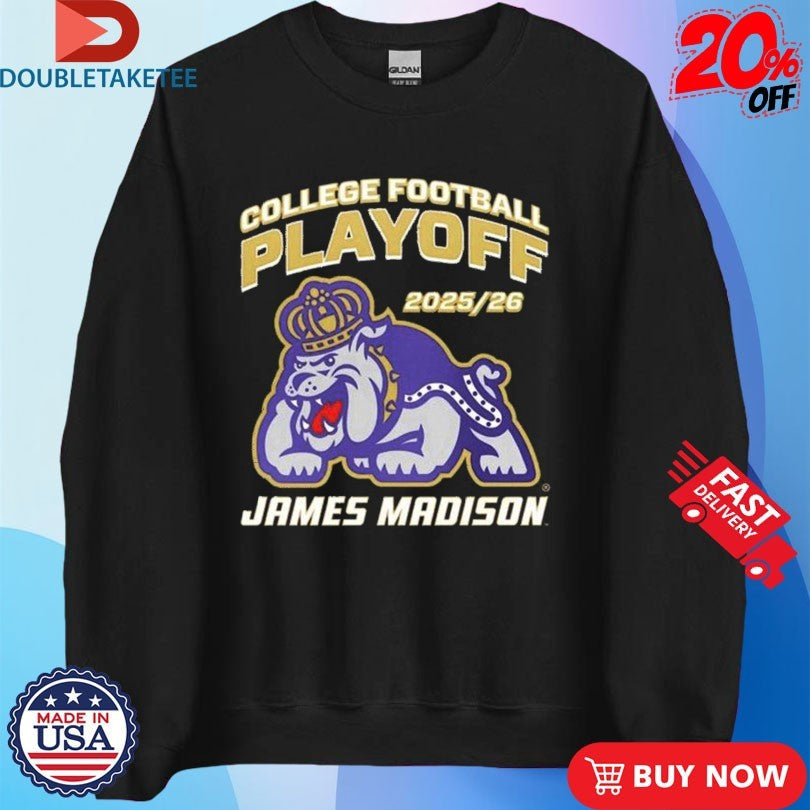 Official James Madison Dukes JMI 2025 26 College Football Playoff Mascot Shirts Unisex , , , Long Sleeve Tee