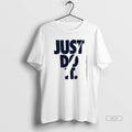 Official Just Do It Nike Swoosh Vertical Stacked Text
