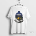 Official Kansas Jayhawks Jayhawk With Hat And Glasses