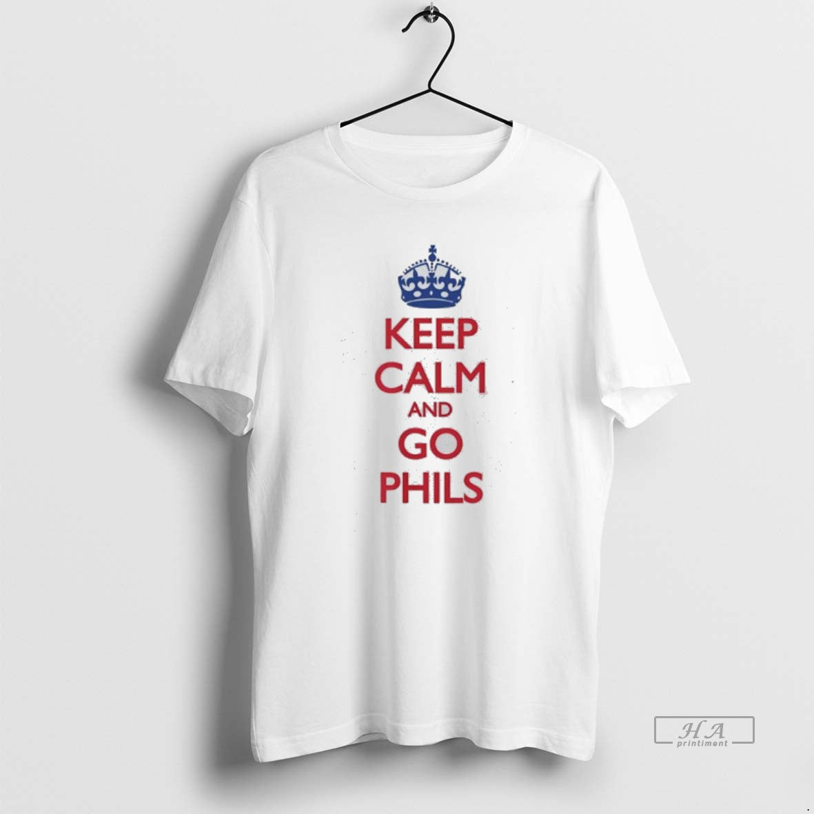 Official Keep Calm And Go Phils Crown Logo