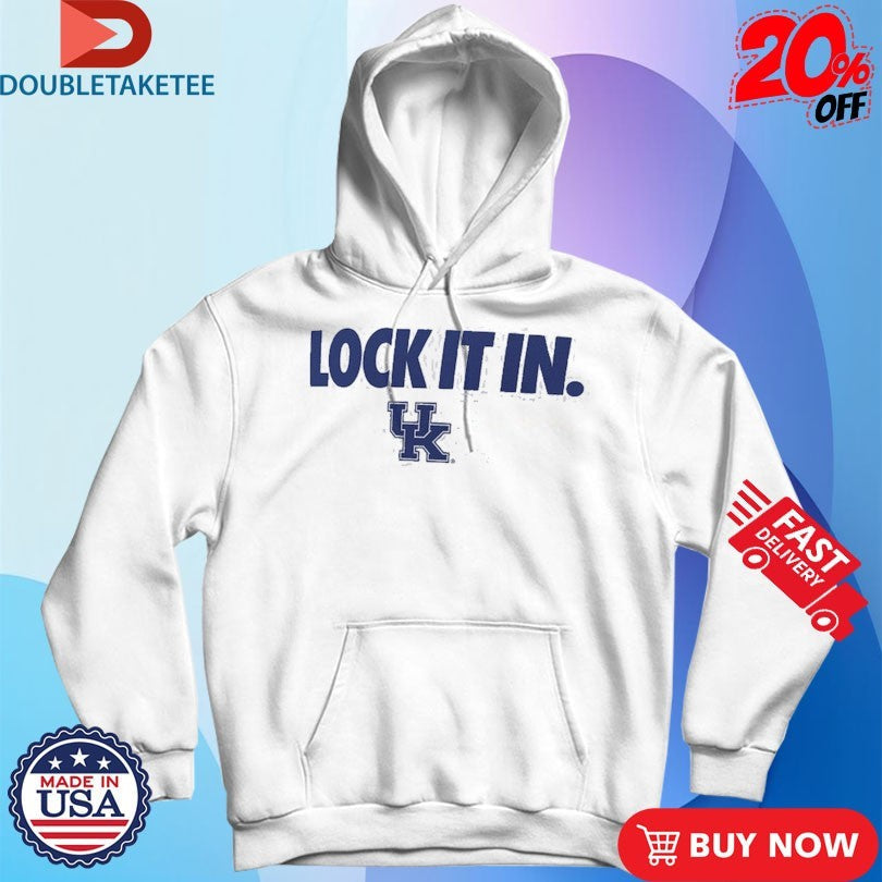 Official Kentucky Wildcats Lock It In Shirts Unisex , , , Long Sleeve Tee