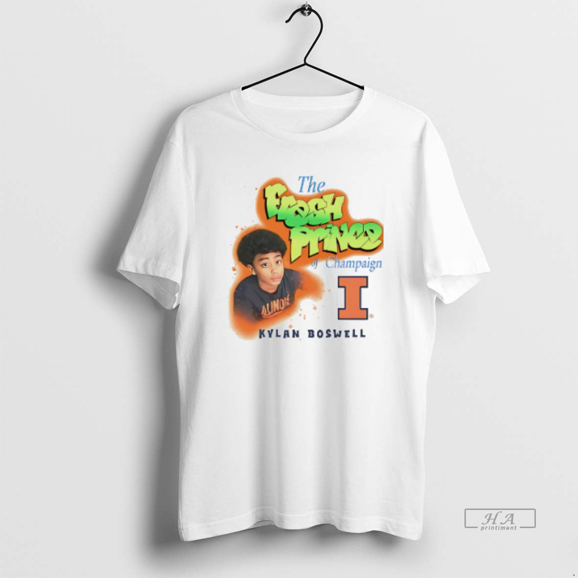 Official Kylan Boswell Illinois Fighting Illini The Fresh Prince Of Champaign