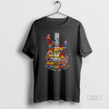 Official Legends Of Rock Collections Etc Colorful Guitar