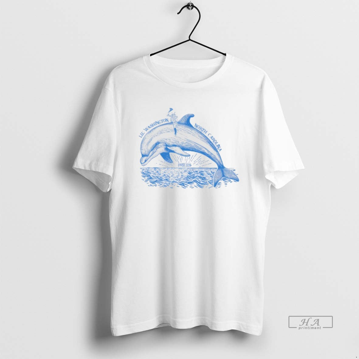 Official Lill George Washington North Carolina Riding Dolphin
