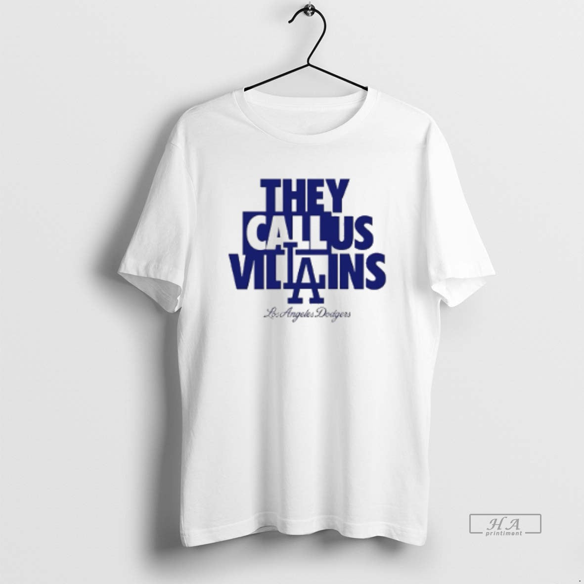 Official Los Angeles Dodgers They Call Us Villains