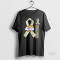 Official Los Angeles Rams Proudly Served Honor Courage Commitment Tee