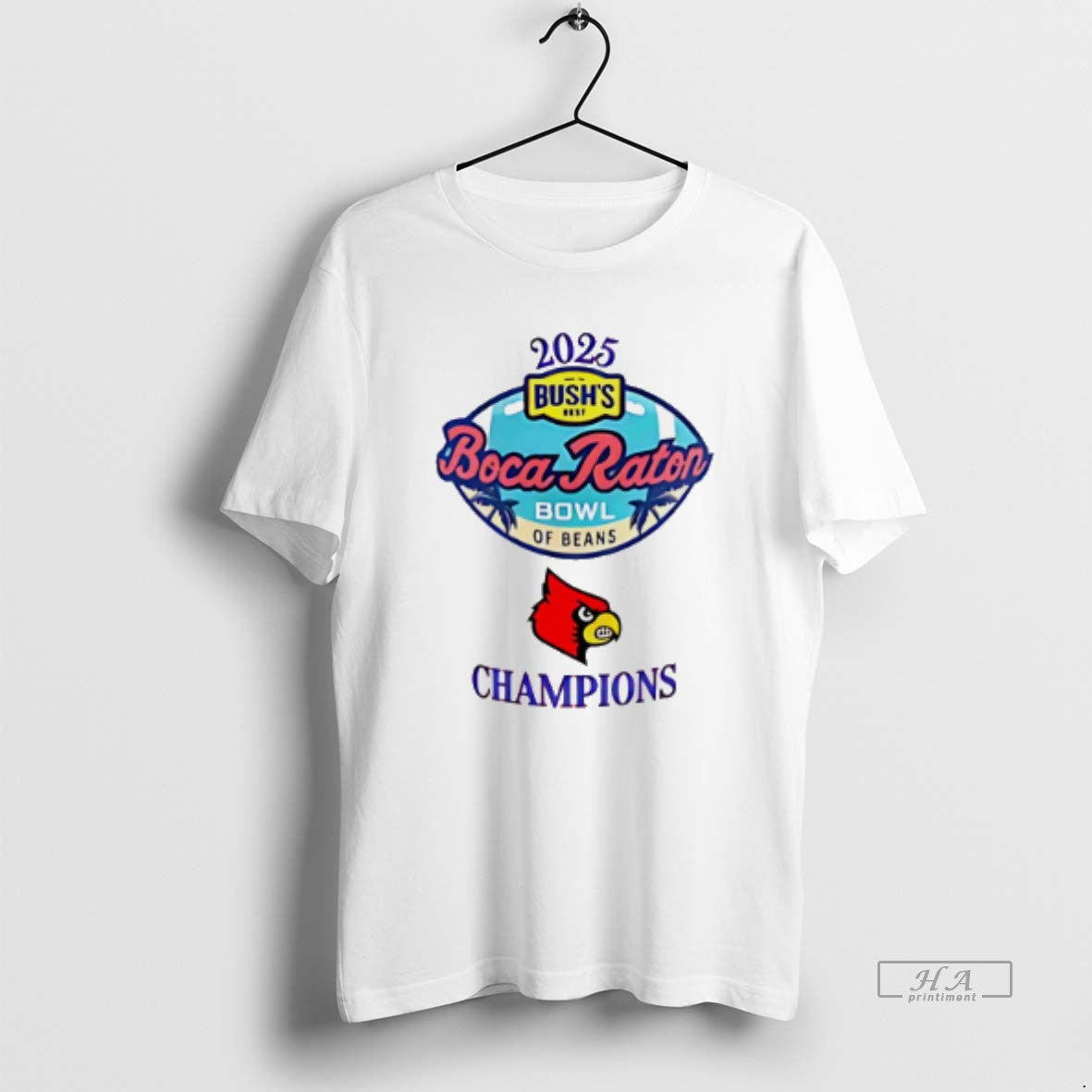 Official Louisville Cardinals 2025 Boca Raton Bowl Football Champions