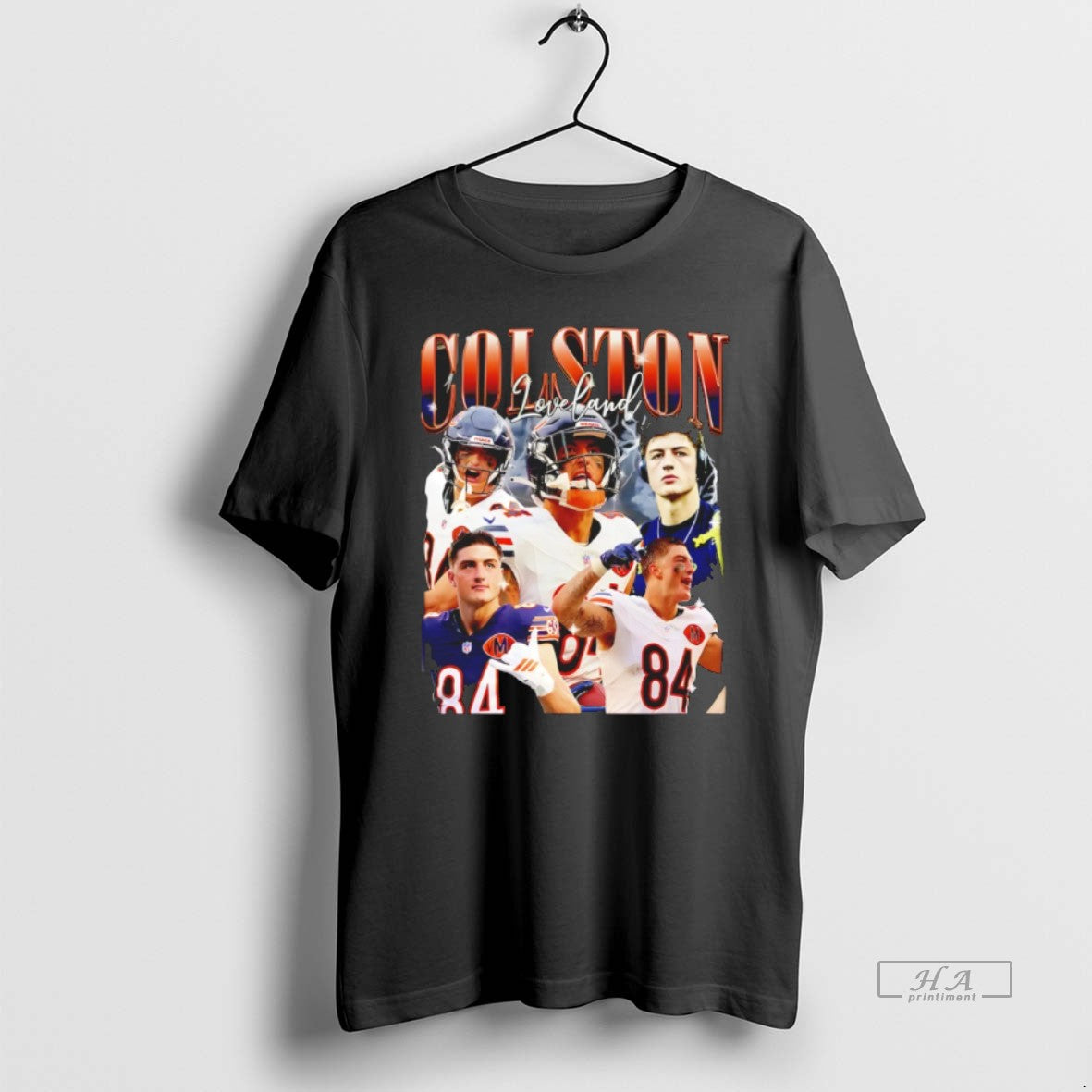 Official Love Land Colston Chicago Bears Football Good Better Best Graphic