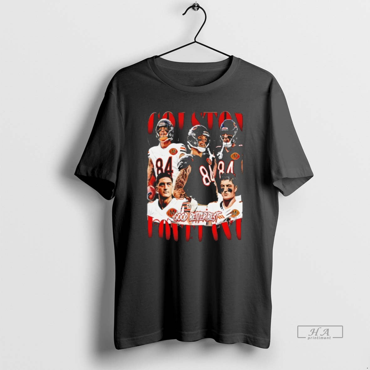 Official Love Land Colston Good Better Best Chicago Bears Football Graphic