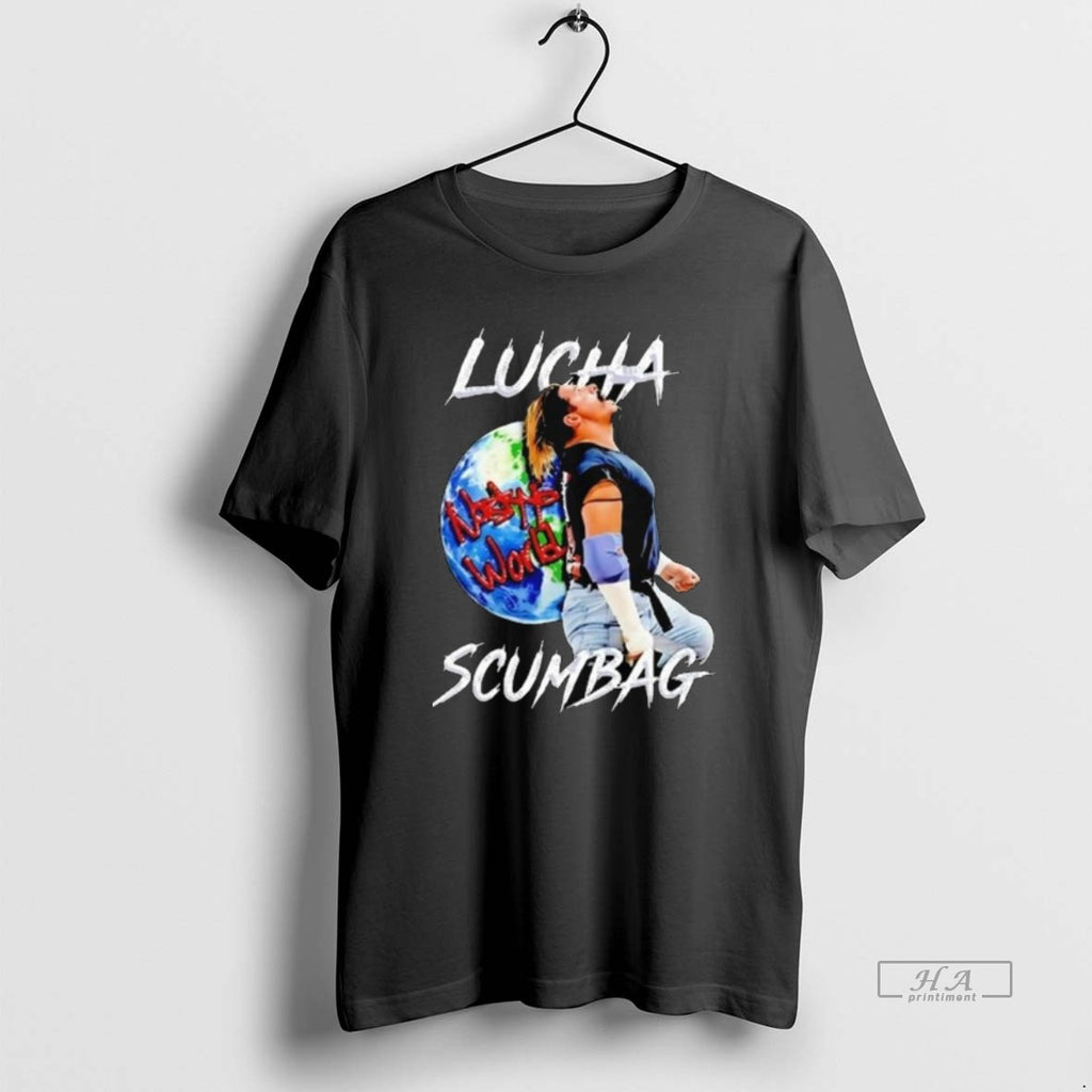 Official Lucha Scumbag Chris Nastyy Long Sleve